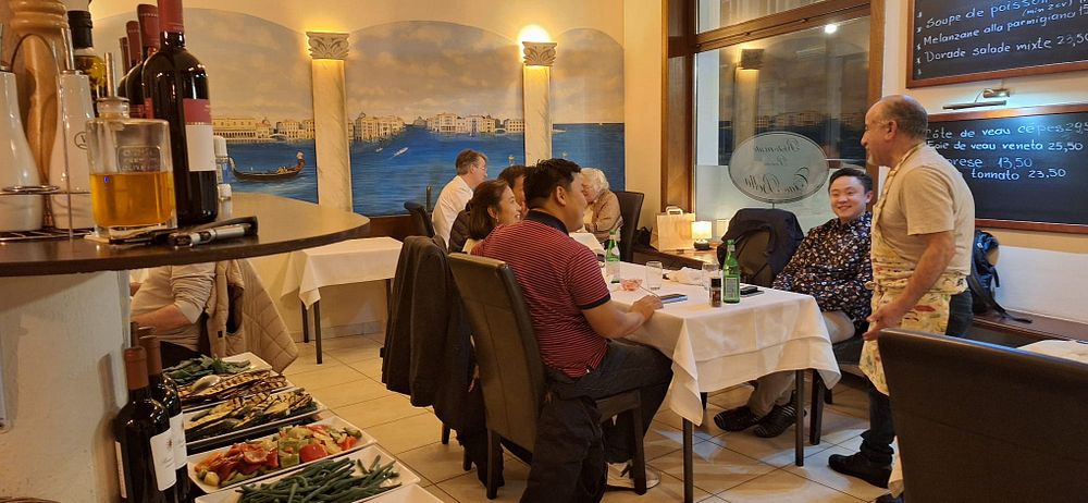 Ambiance au restaurant